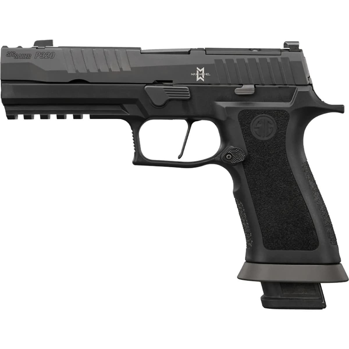 P320 M.O.D 9mm 3.9" BBL (3)21RD Mags Black w/Max Michel Logo - photo 3