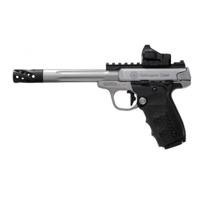 PC SW22 Victory Target 22LR 6โ SS BBL (2)10RD Mags W/Red Dot