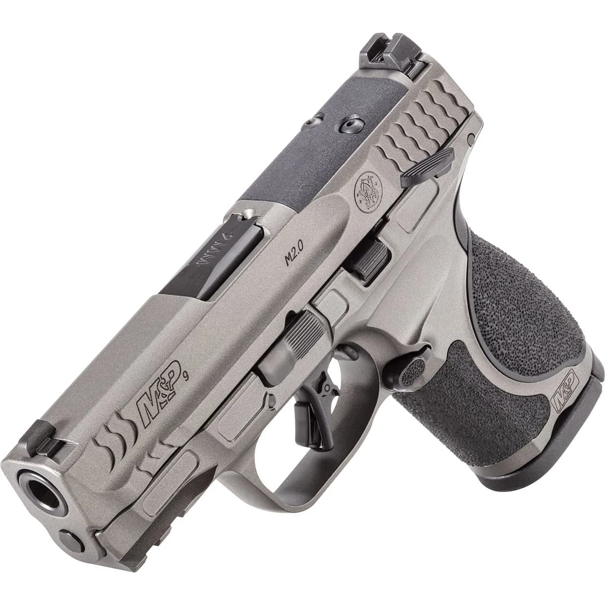 M&P9 M2.0 Metal Compact 9mm Luger 3.6" BBL (2)15RD Mags Gray