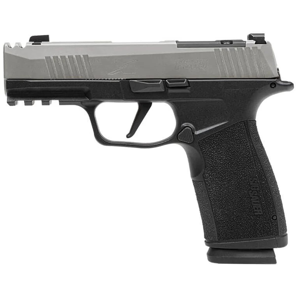P365 X-MACRO Micro-Compact 9mm 3.1" Comp BBL (2)17RD SS/BLK