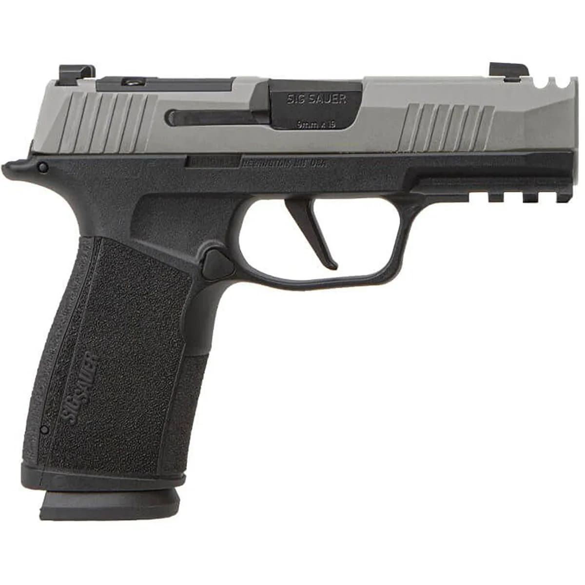P365 X-MACRO Micro-Compact 9mm 3.1" Comp BBL (2)17RD SS/BLK - photo 2