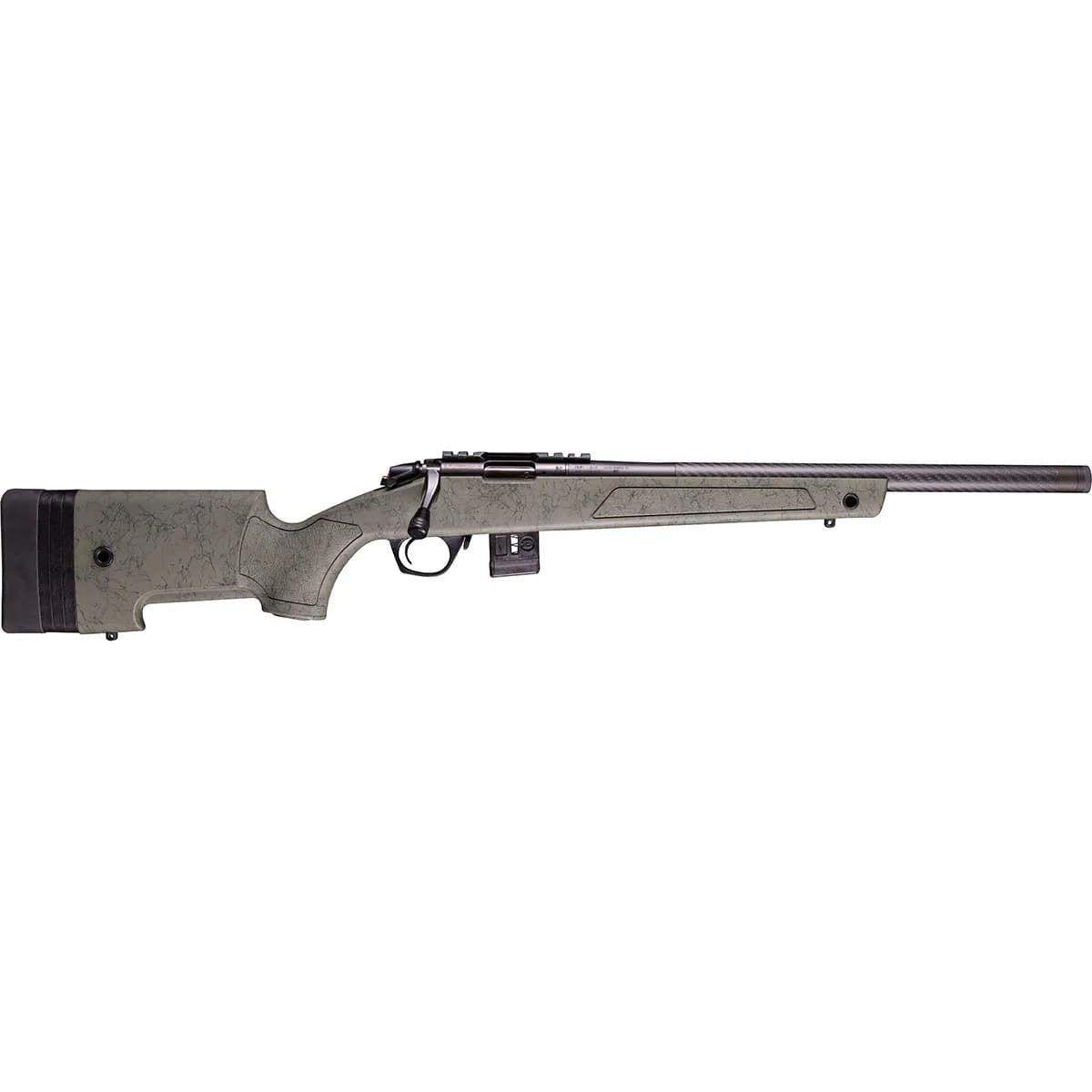 BMR-X Carbon .17 HMR 18"BBL 1(5)1(10)RD Mag Grn/Blk Webbing - photo 5
