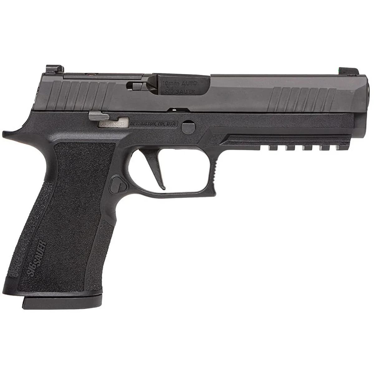 P320 XTEN 10mm Auto OR 5" BBL (2)15RD Striker MS Black - photo 3