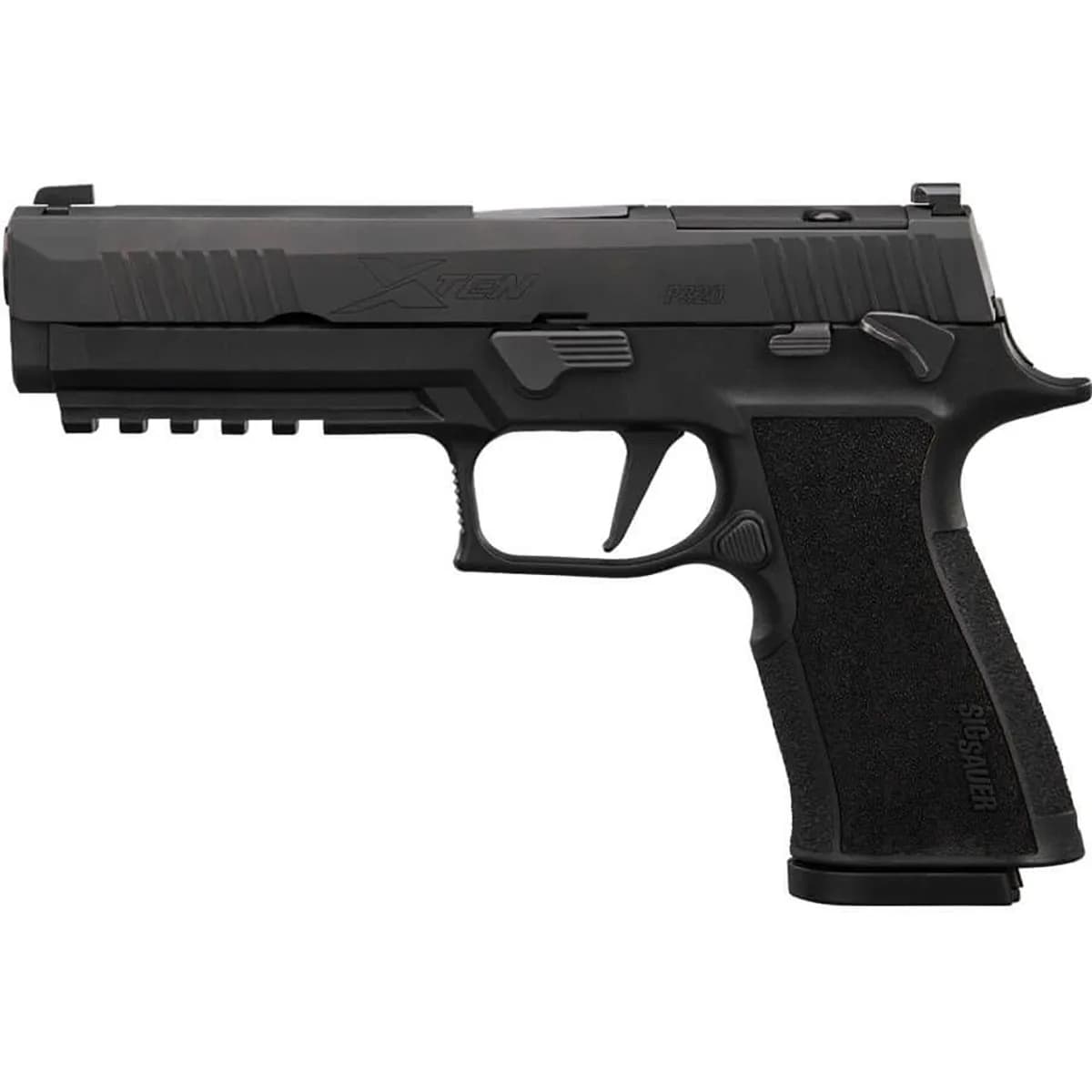 P320 XTEN 10mm Auto OR 5" BBL (2)10RD Striker MS Black - photo 3