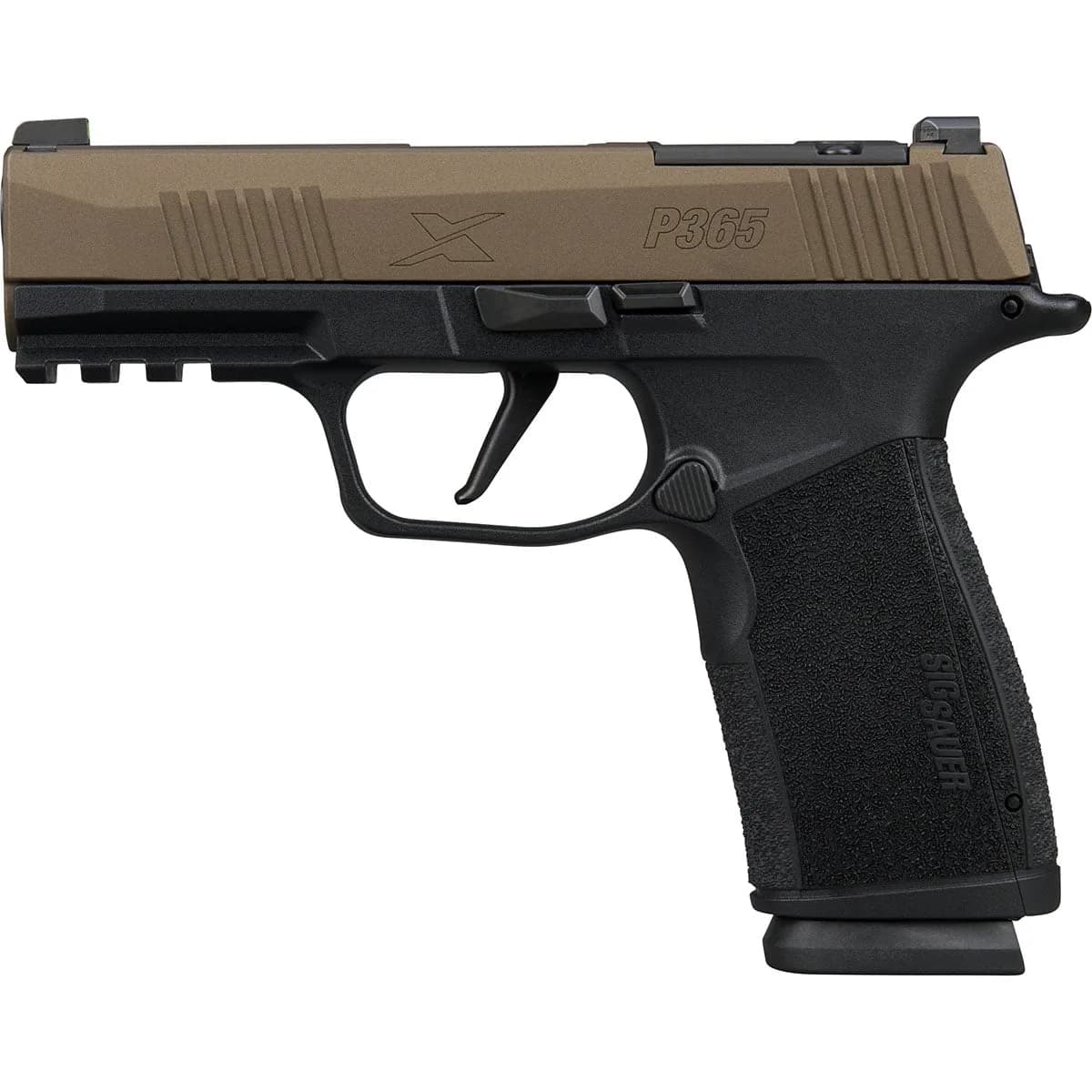 P365 X-MACRO Freedom 9mm Luger (2)17RD Mag Bronze/Black