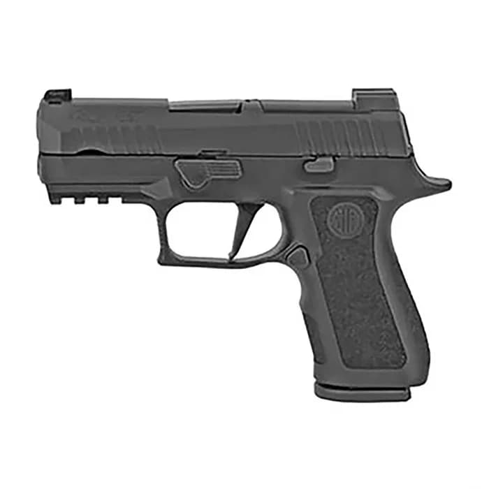 P320 XCompact 9mm Luger 3.6" BBL (2)10RD Mags Striker Black