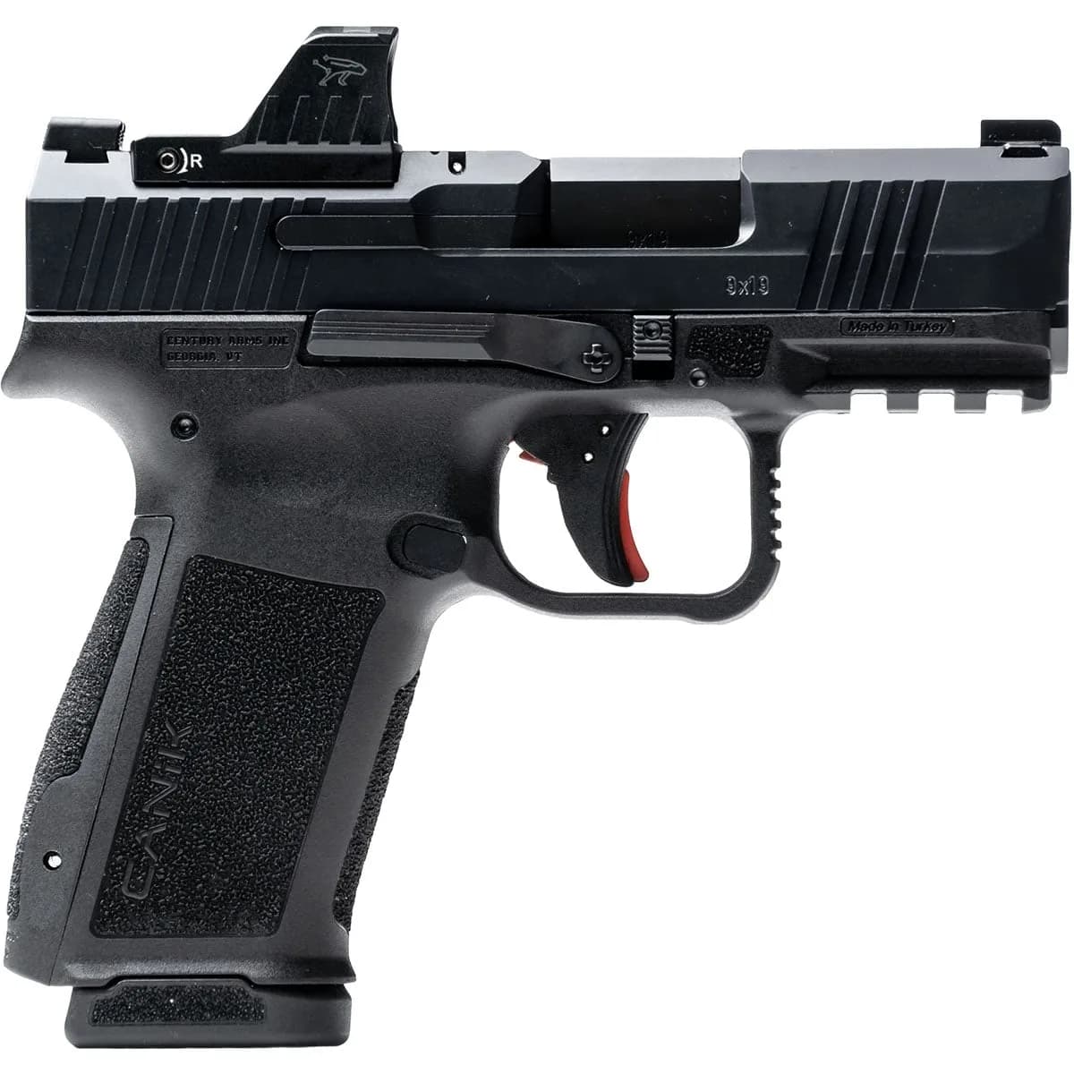 METE MC9L 9mm Luger 3.18" BBL (2)17RD Mags Black W/MO1 Optic