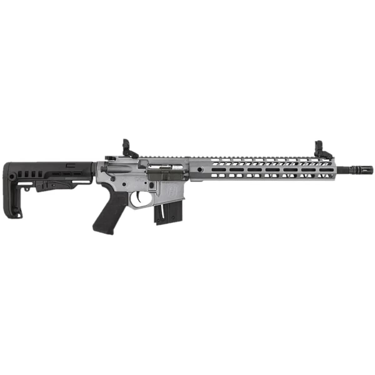 Hammerli Tac R1 22 LR 16.1โBBL (1)10RD Mag Tungsten Gray