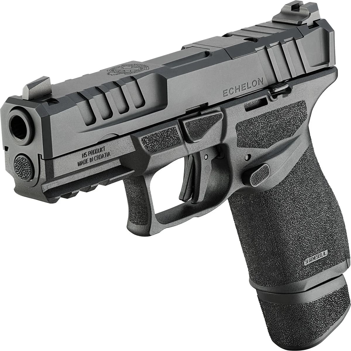 Echelon 4.0C 9mm Luger 4"BBL (1)15RD & (1)18RD Tritium Black - photo 7