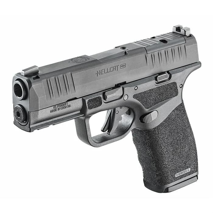 Hellcat Pro OSP 9mm Luger 3.7" BBL (1)15RD & (1)17RD Black