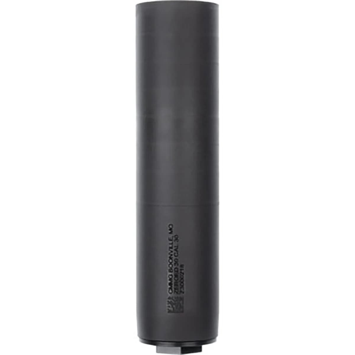 Zeroed 556 .22 Caliber Direct Thread Suppressor Black