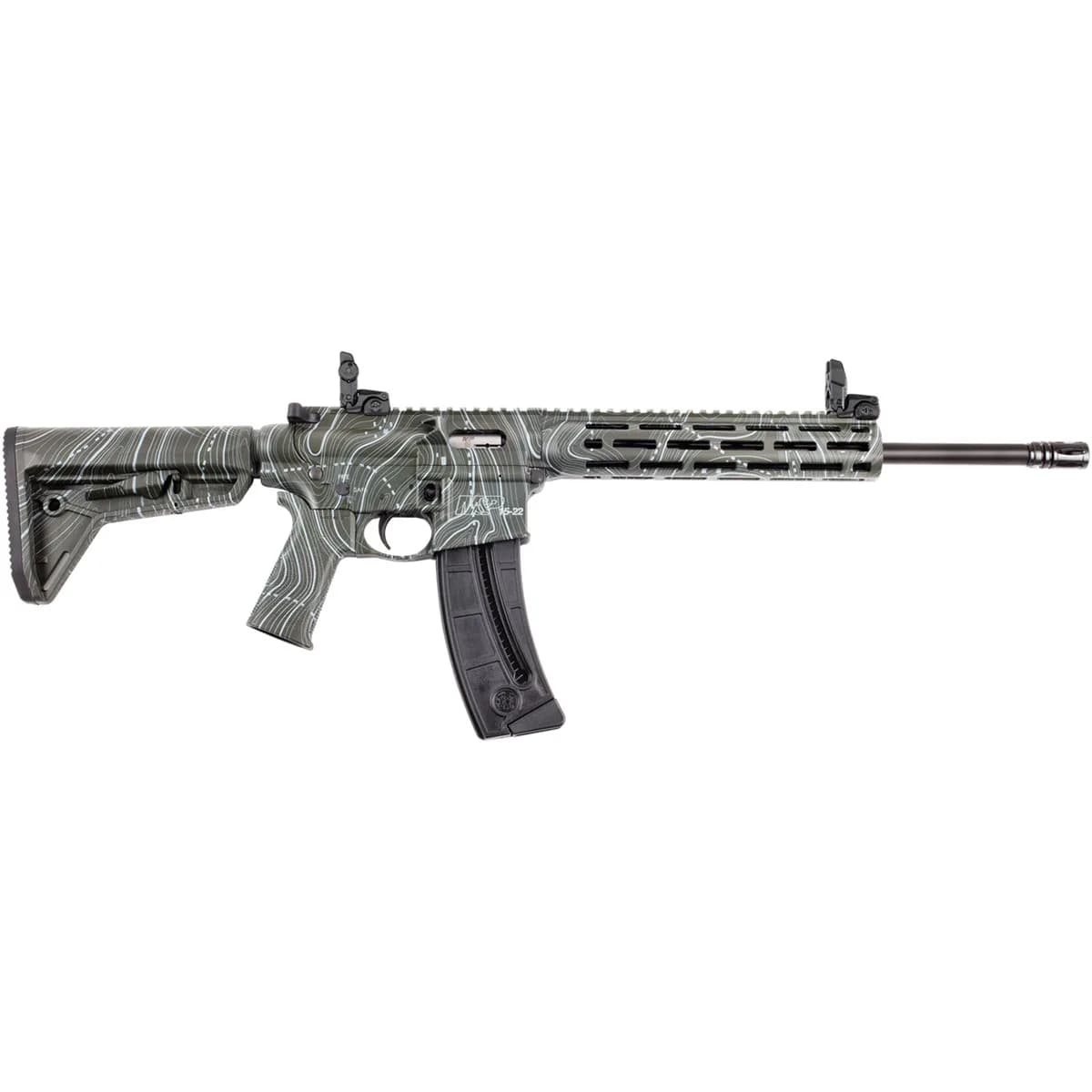 M&P 15-22 Sport 22LR 16.5"BBL (1)25RD Mag ODG Topo Finish - photo 3