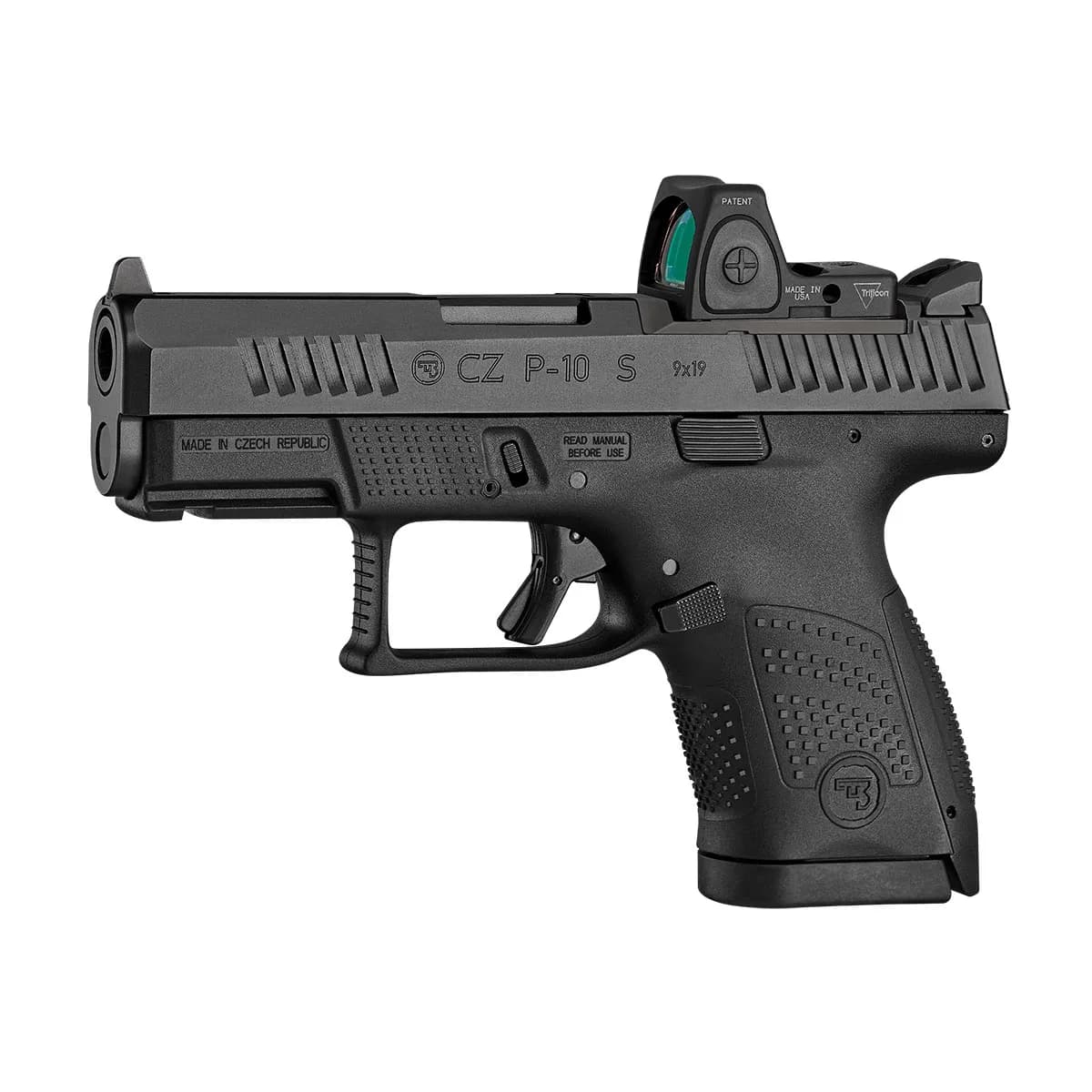 P-10 S Optic Ready 9mm Luger 3.5" BBL (2)10RD Mags Black