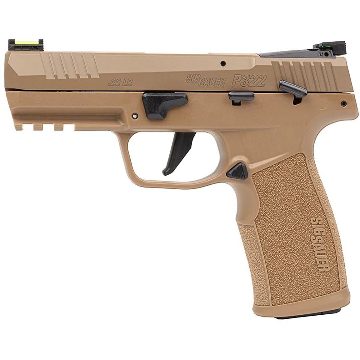 P322 22 Long Rifle 4" BBL (2)20RD Mags SAO Opt Ready Coyote - photo 4
