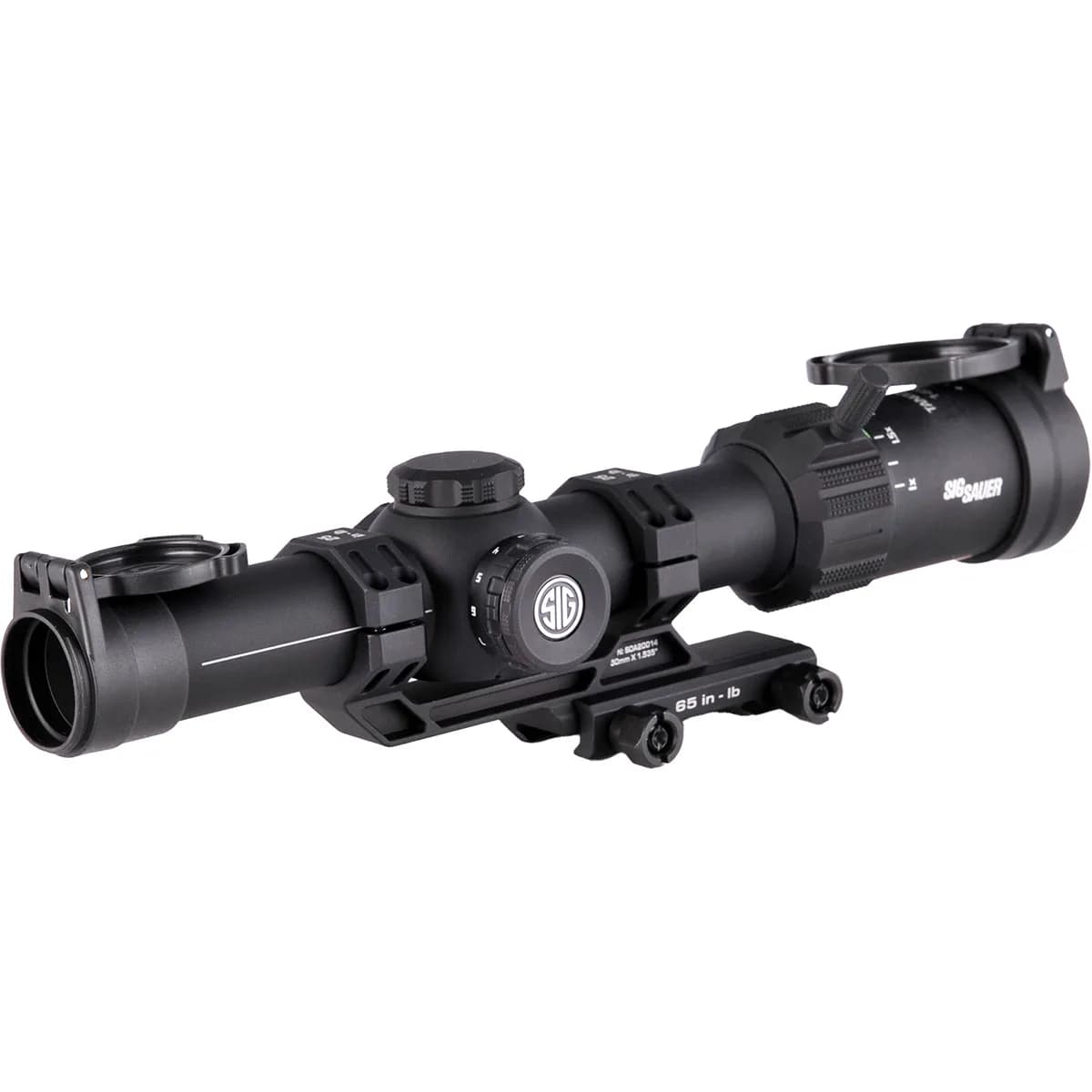Tango MSR 1-6X24Mm FFP Ill BDC 6 Reticle W/Mount Black