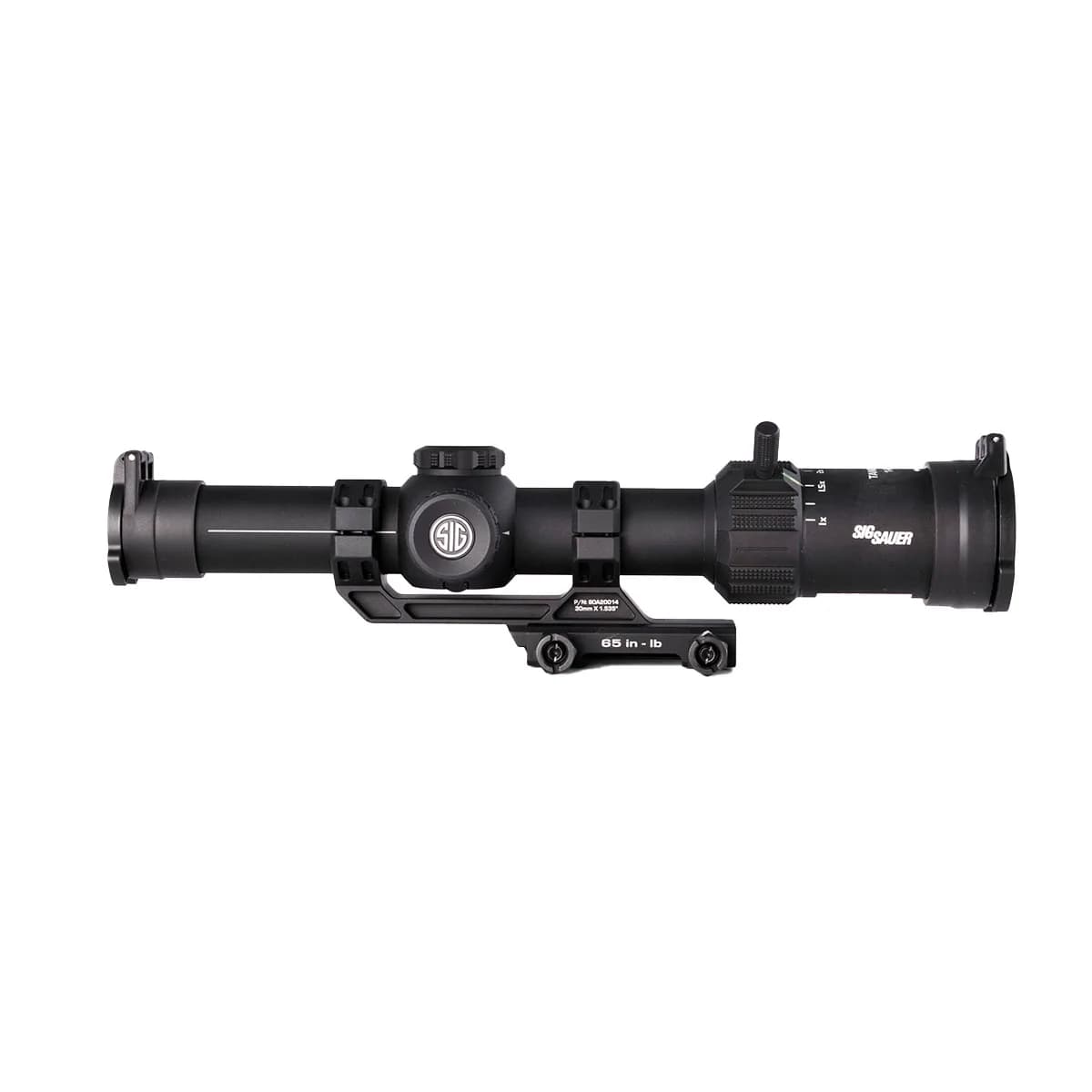 Tango MSR 1-6X24Mm FFP Ill BDC 6 Reticle W/Mount Black - photo 4