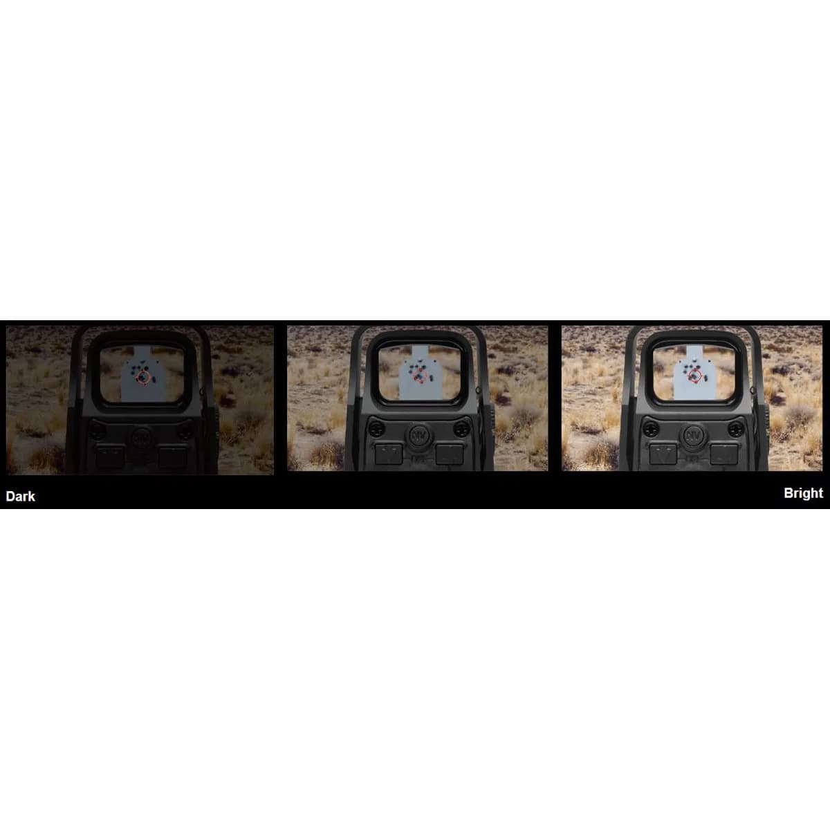 XPS2-0 Holographic 68 MOA Ring 1 MOA Red Dot Reticle Black - photo 3