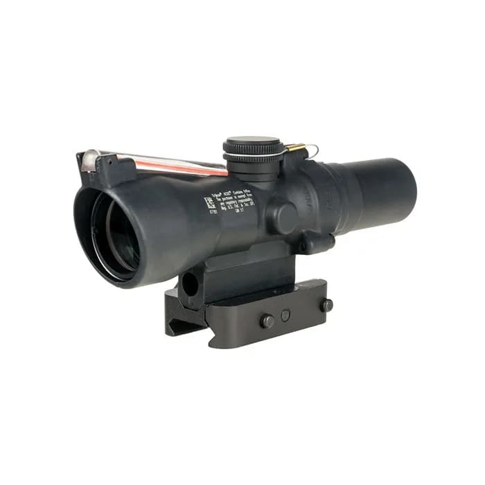 Compact ACOG 1.5x24mm Fixed Red 8 MOA Triangle W/Q-LOC Mount