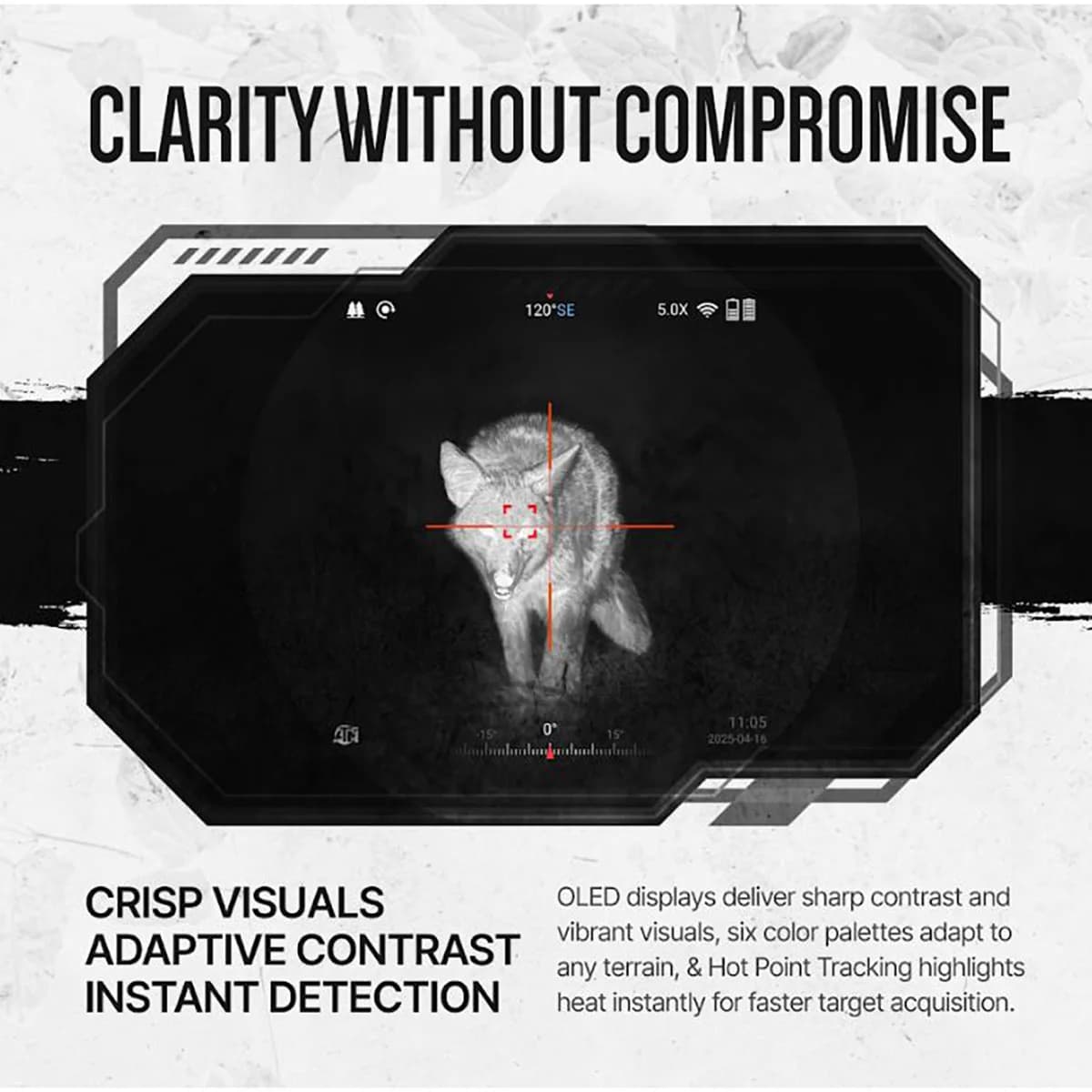 ThOR 6 Mini 3.5-28x 256ร192 Res Compact Thermal Rifle Scope - photo 10