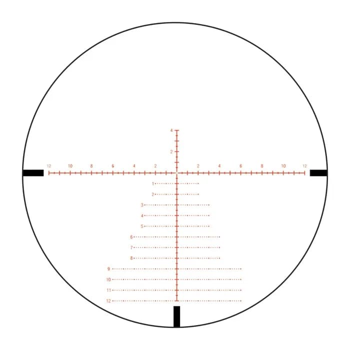 Tenmile 3-18x44mm FFP Illum Red/GRN MRAD Precision Tree BLK - photo 2