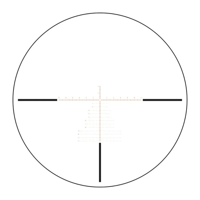 Credo 2-10x36mm FFP Illum Red MRAD Precision Tree Black