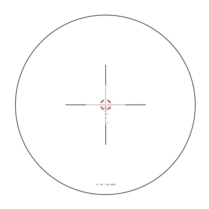 Credo 1-4x24mm SFP Ill Red BDC Segmented Circle 223/55gr BLK - photo 4