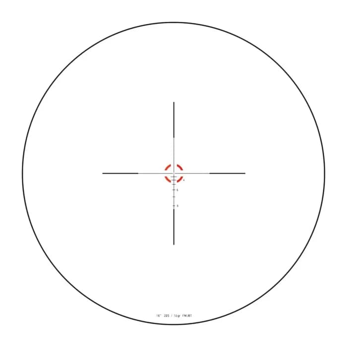 Credo 1-4x24mm SFP Ill Red BDC Segmented Circle 223/55gr BLK - photo 8