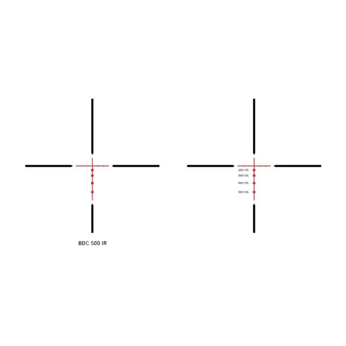 Neos 3-9x40mm SFP Illuminated BDC 500 IR Reticle Black - photo 3