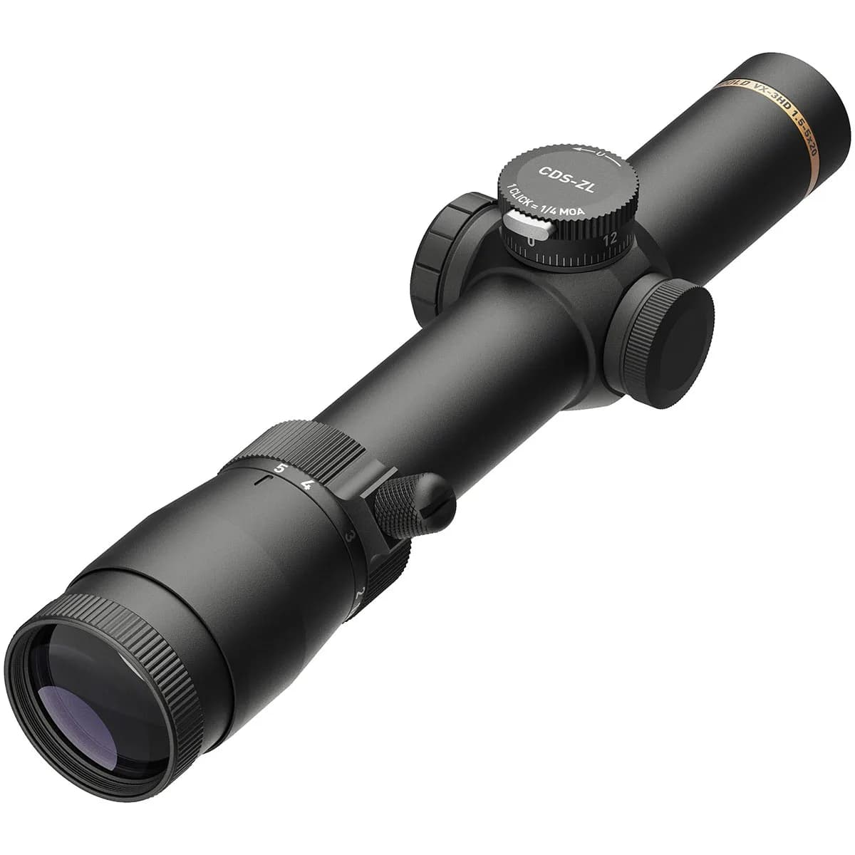 VX-3HD 1.5-5x20mm SFP Illum. FireDot Twilight Hunter Black - photo 3