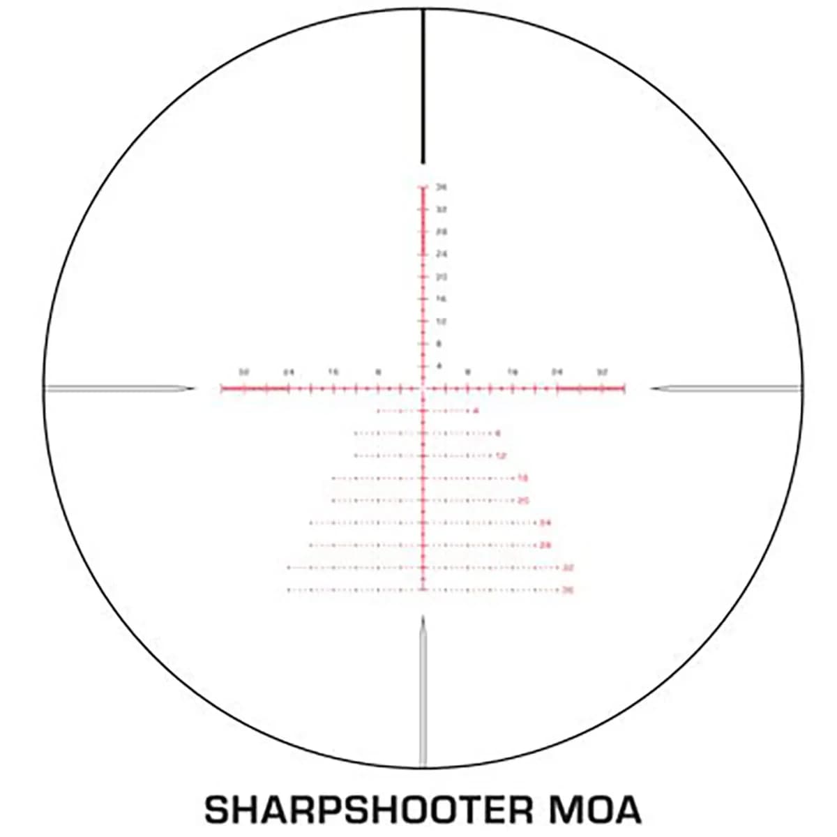 Warhawk Precision 4-20x50mm FFP Illum. Sharpshooter MOA Blk - photo 8