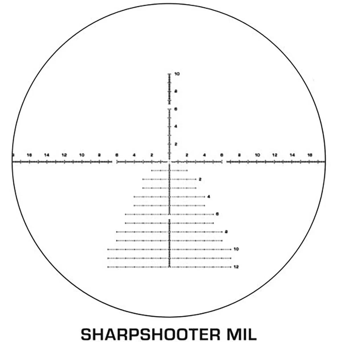 Patriot Precision 6-24x50mm FFP Sharpshooter MIL Black