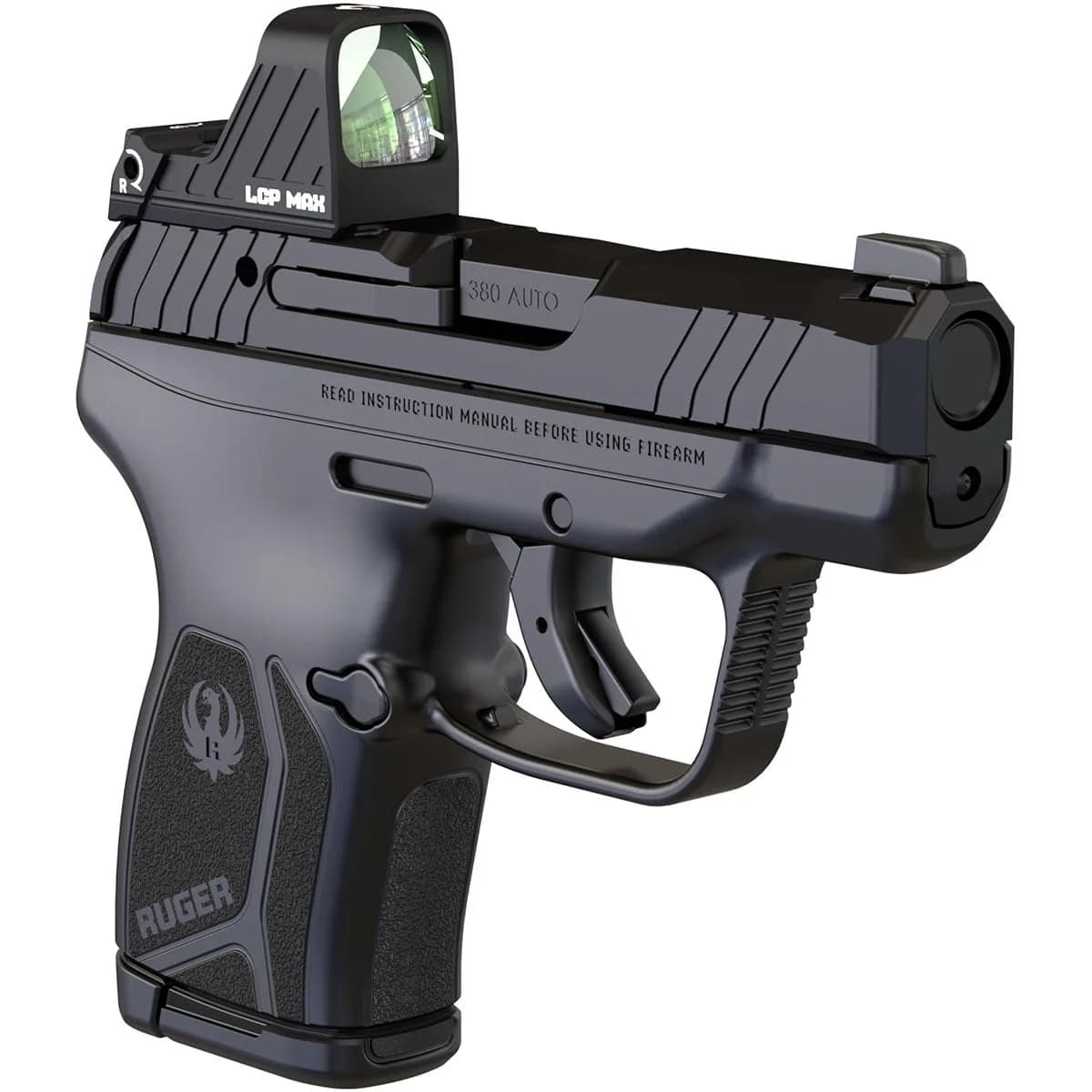 RFX Custom 1x16 for Ruger LCP Max Micro Green Dot Sight BLK