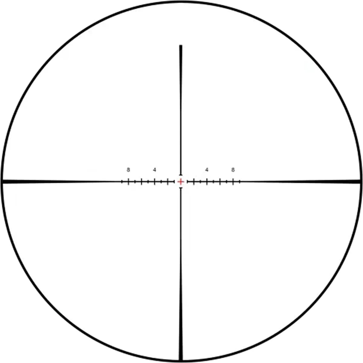 Fullfield 3-12x42mm SFP Ill Wind Ret-Illuminated Reticle BLK