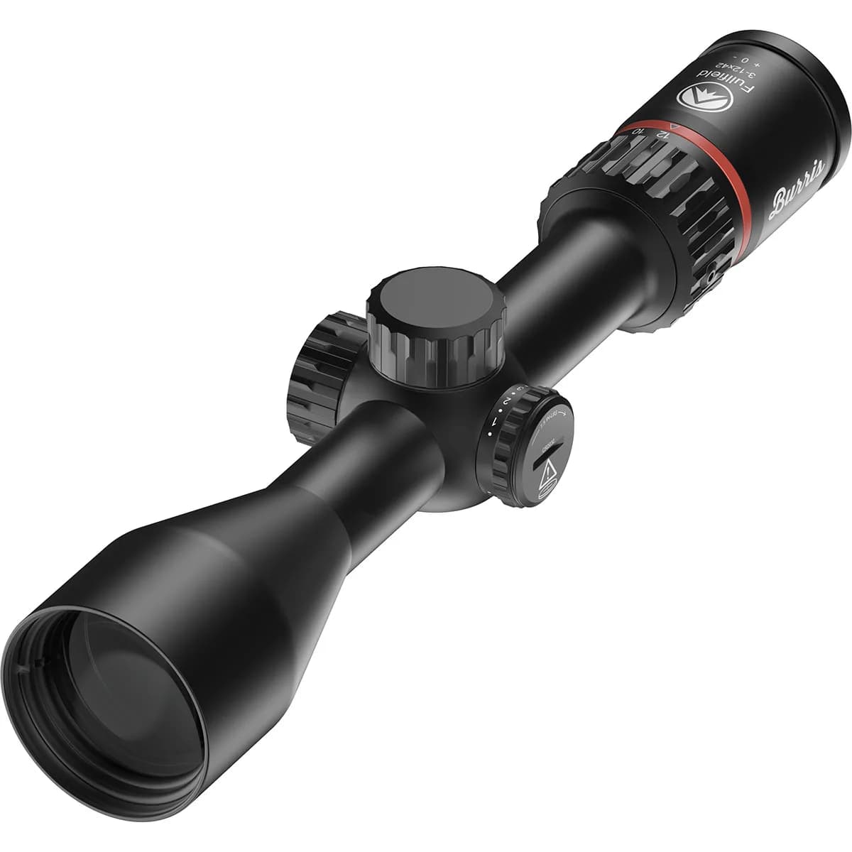 Fullfield 3-12x42mm SFP Ill Wind Ret-Illuminated Reticle BLK - photo 9