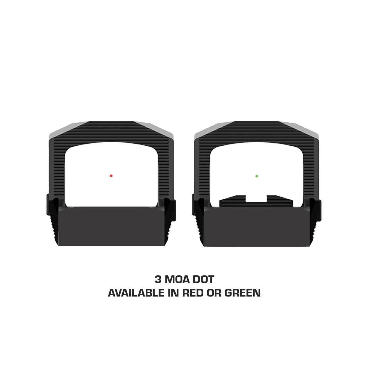 Sentinel II 1x20mm Green 3 MOA Dot Blackout Rear Micro Sight - photo 8