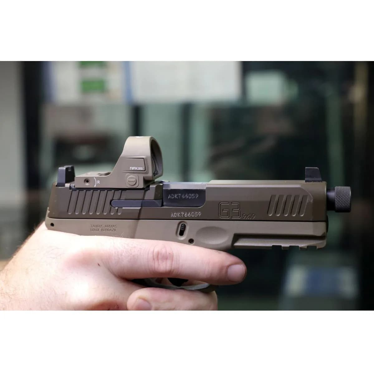 RFX35 1X22 Micro Green Dot Reflex Sight for RMR FDE - photo 10