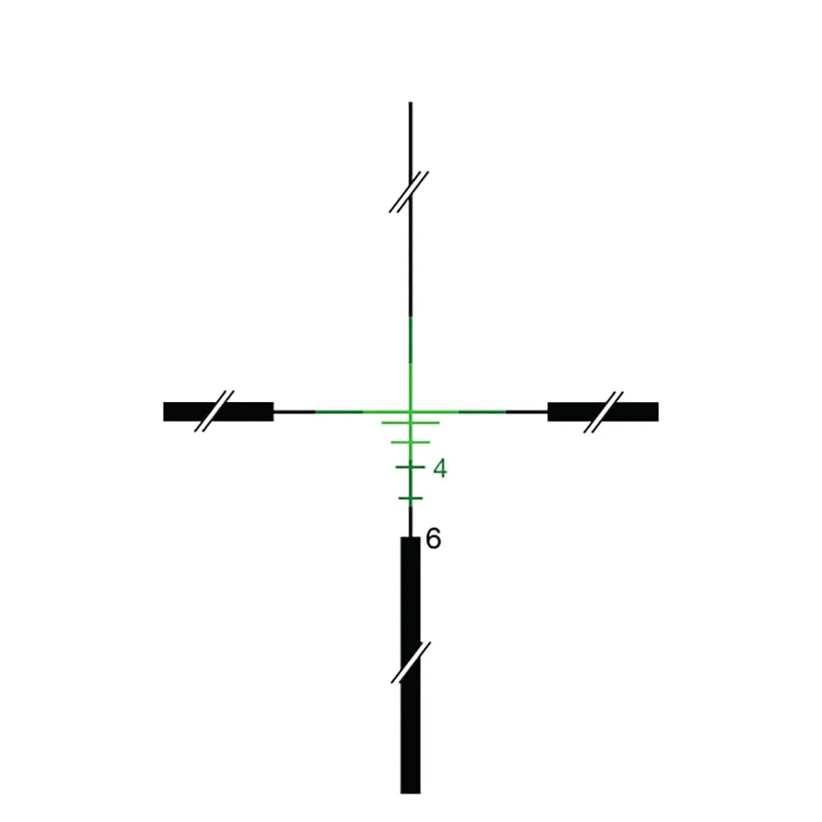 ACOG 223 BDC 4x32mm FXD GRN Crosshair BLK W/TA51 & RMR Type2