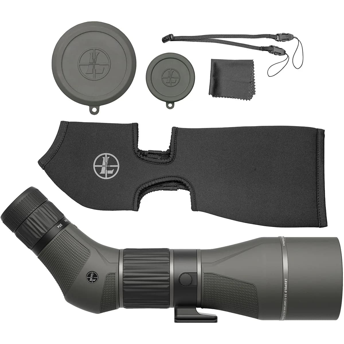SX-5 SANTIAM HD 27-55x80mm Angled Spotting Scope Shadow Gray - photo 6