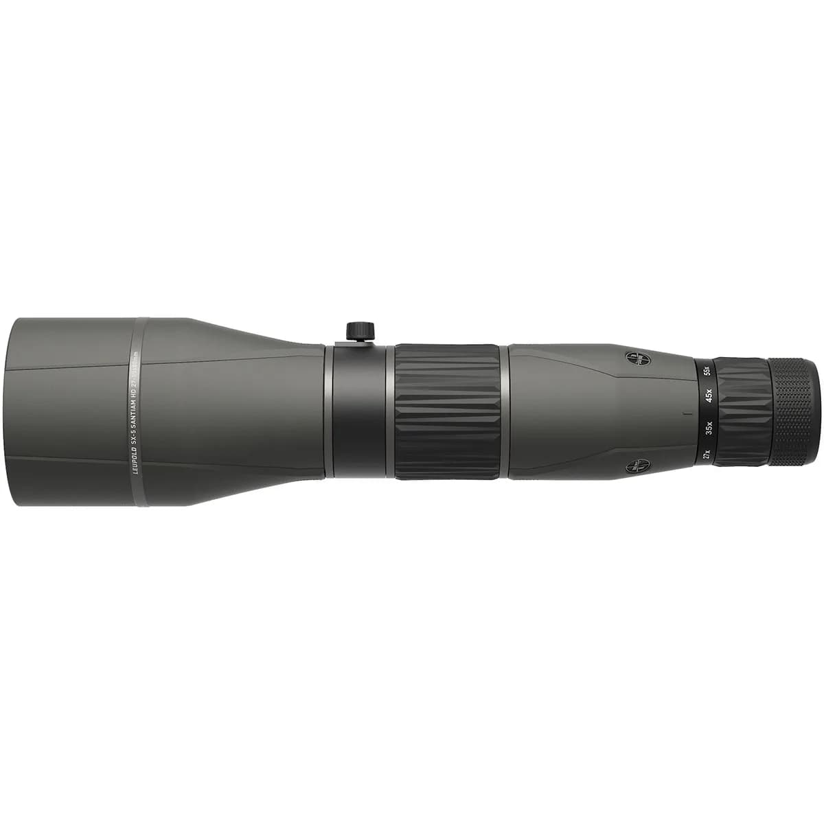 SX-5 SANTIAM HD 27-55x80mm Straight Spotting Scope Shdw Gray