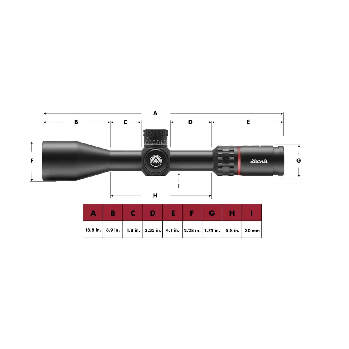 Veracity PH 4-20X50mm FFP Ill Rapid Cross MOA Reticle BLK - photo 3