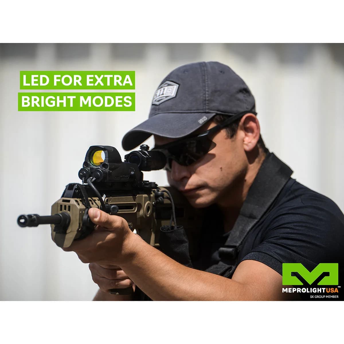 MOR PRO 4.3 MOA Green Dot/Laser pointer/IR Reflex Sight BLK - photo 11