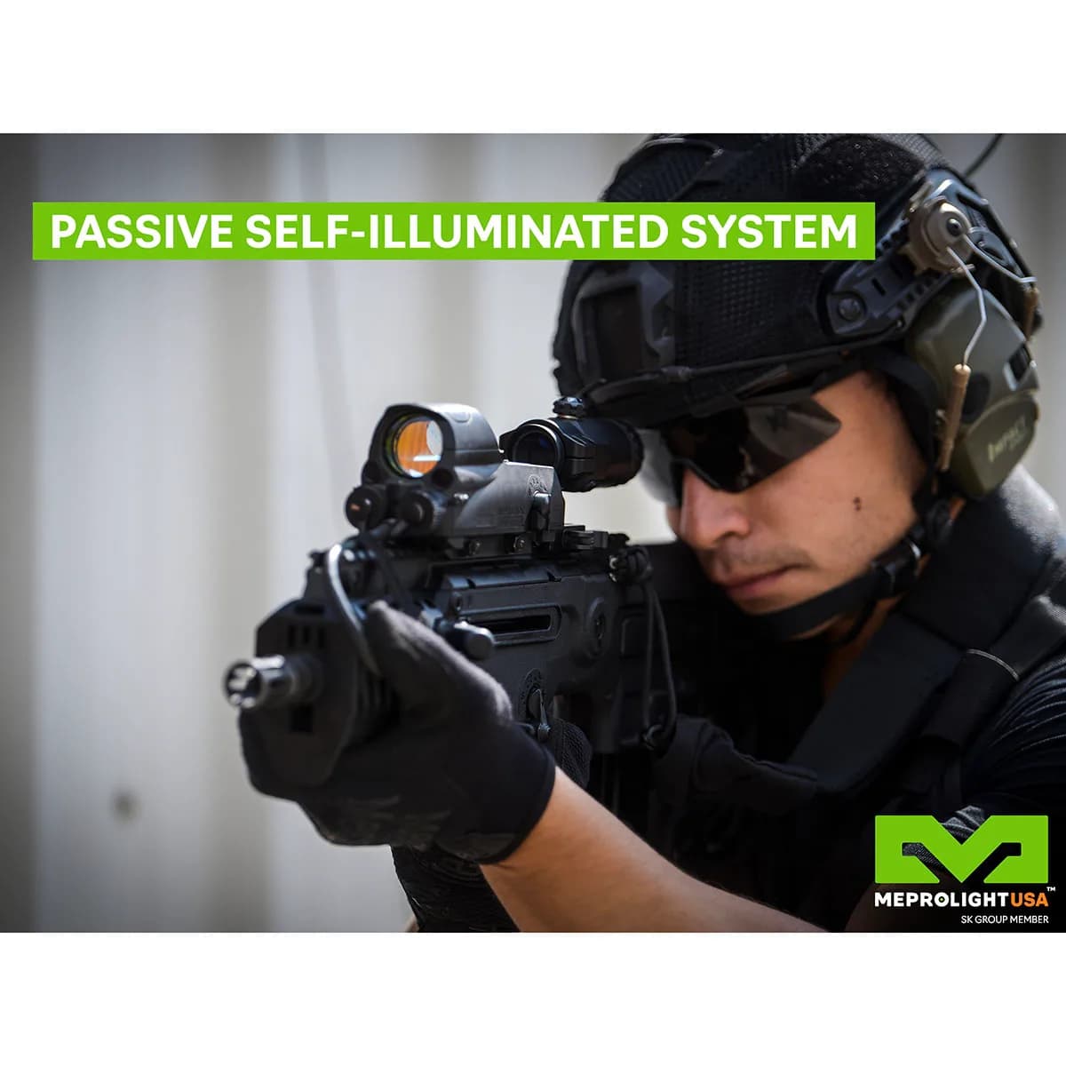 MOR PRO 4.3 MOA Green Dot/Laser pointer/IR Reflex Sight BLK - photo 9