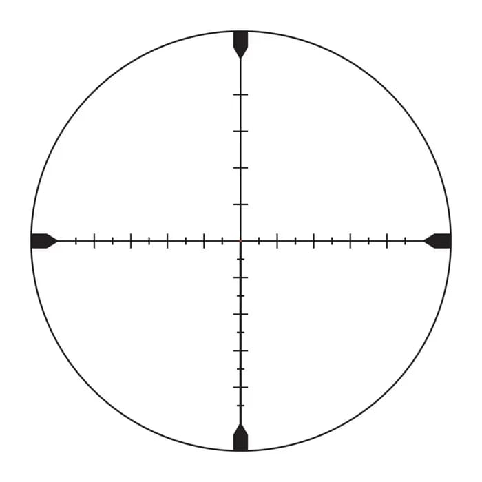 6-24x50mm SFP Illum Red LED Dot MRAD Ranging Reticle Black - photo 4
