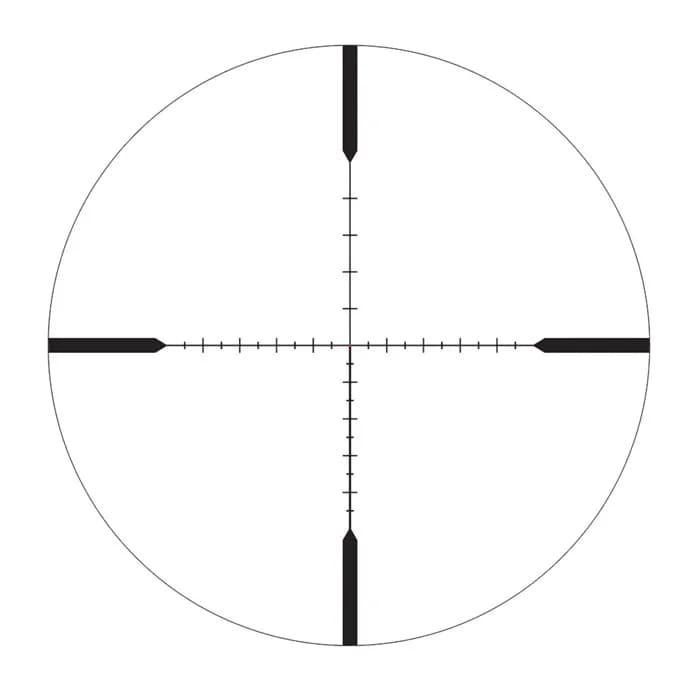 6-24x50mm SFP Illum Red LED Dot MRAD Ranging Reticle Black - photo 5