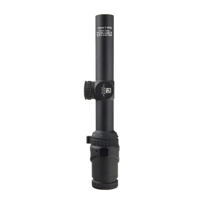 AccuPoint 1-6x24mm SFP Illum Green MIL-Dot Crosshair BLK - photo 6