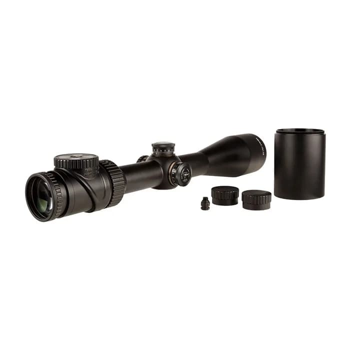 AccuPoint 4-16x50mm SFP Illum Green STD Duplex Crosshair BLK