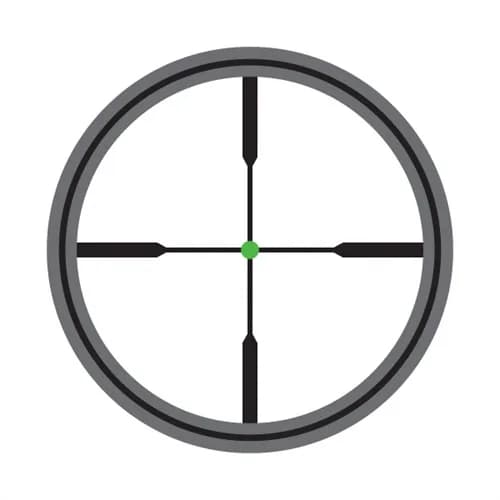 AccuPoint 5-20x50mm SFP Illum Green Std Duplex Crosshair BLK - photo 4