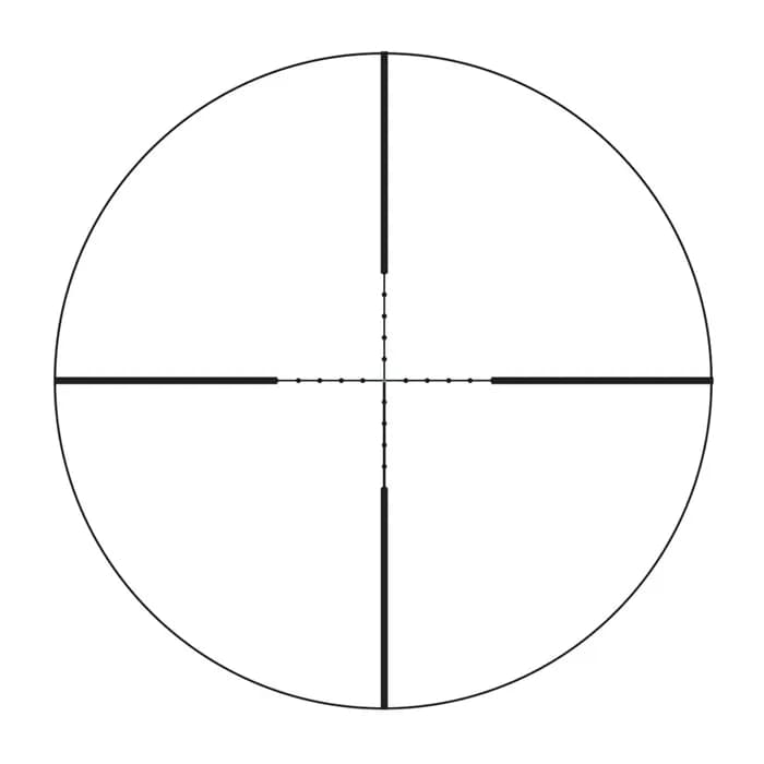 AccuPoint 2.5-12.5x42mm SFP Illum GRN MIL-Dot Crosshair BLK