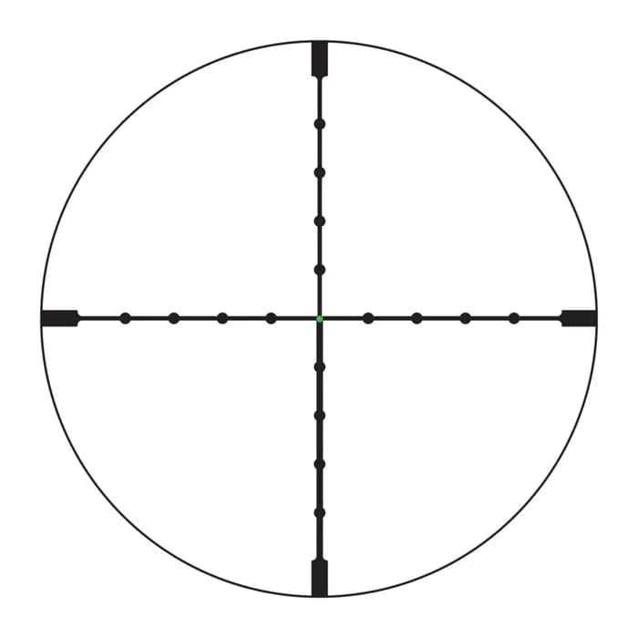 AccuPoint 2.5-12.5x42mm SFP Illum GRN MIL-Dot Crosshair BLK - photo 4