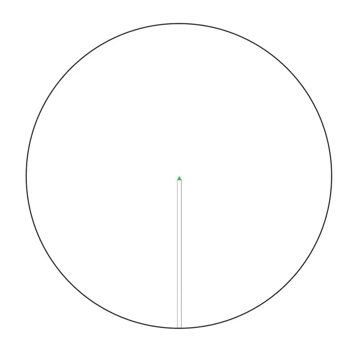 AccuPoint 2.5-12.5x42mm SFP Illum Green Triangle Post Black - photo 2